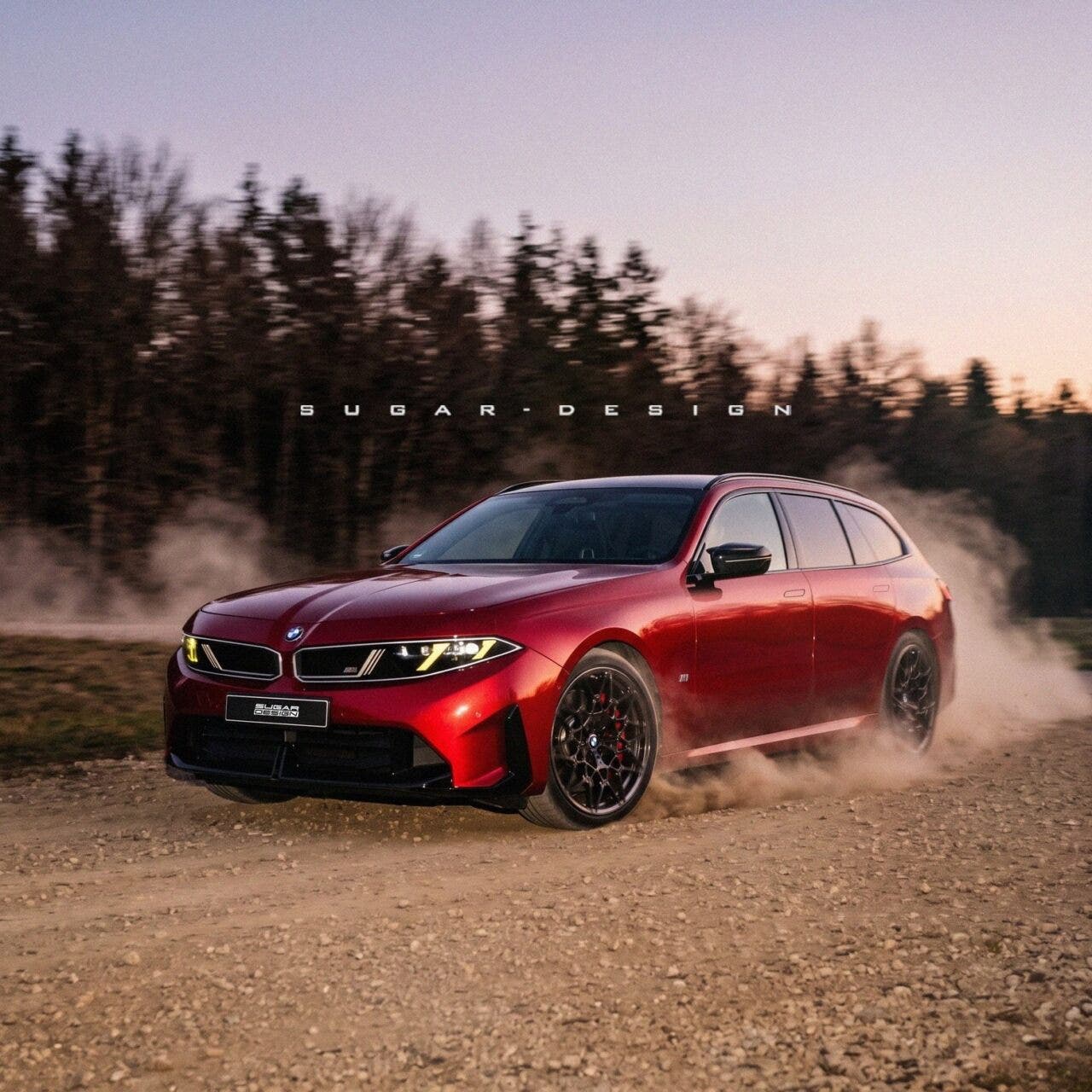 BMW Serie 3 Touring render