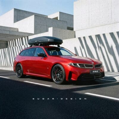 BMW Serie 3 Touring render