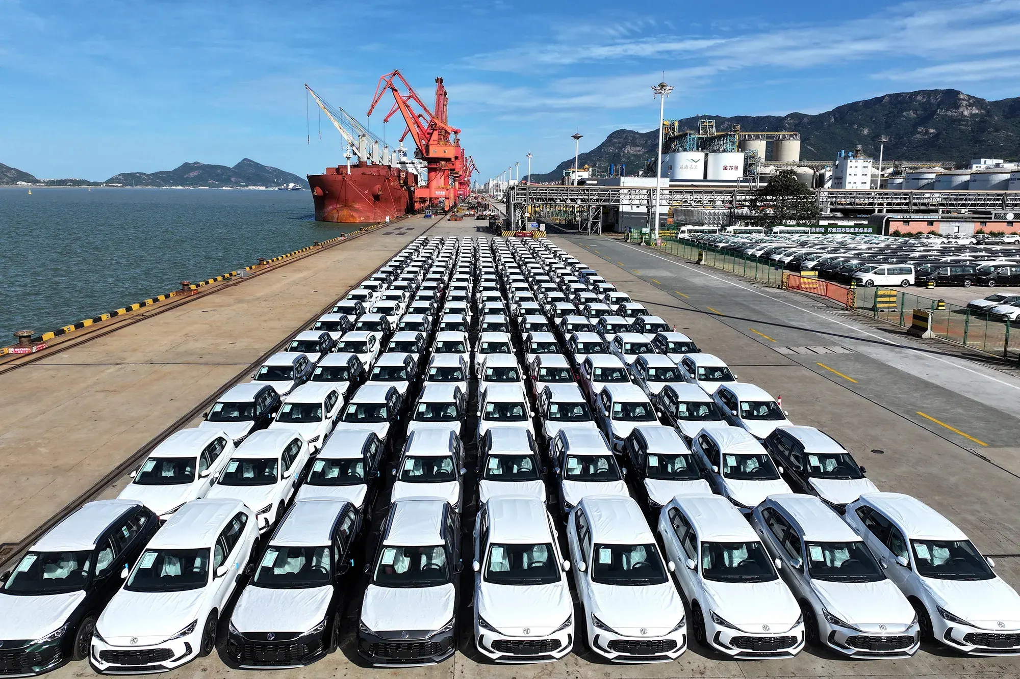 export auto cinesi