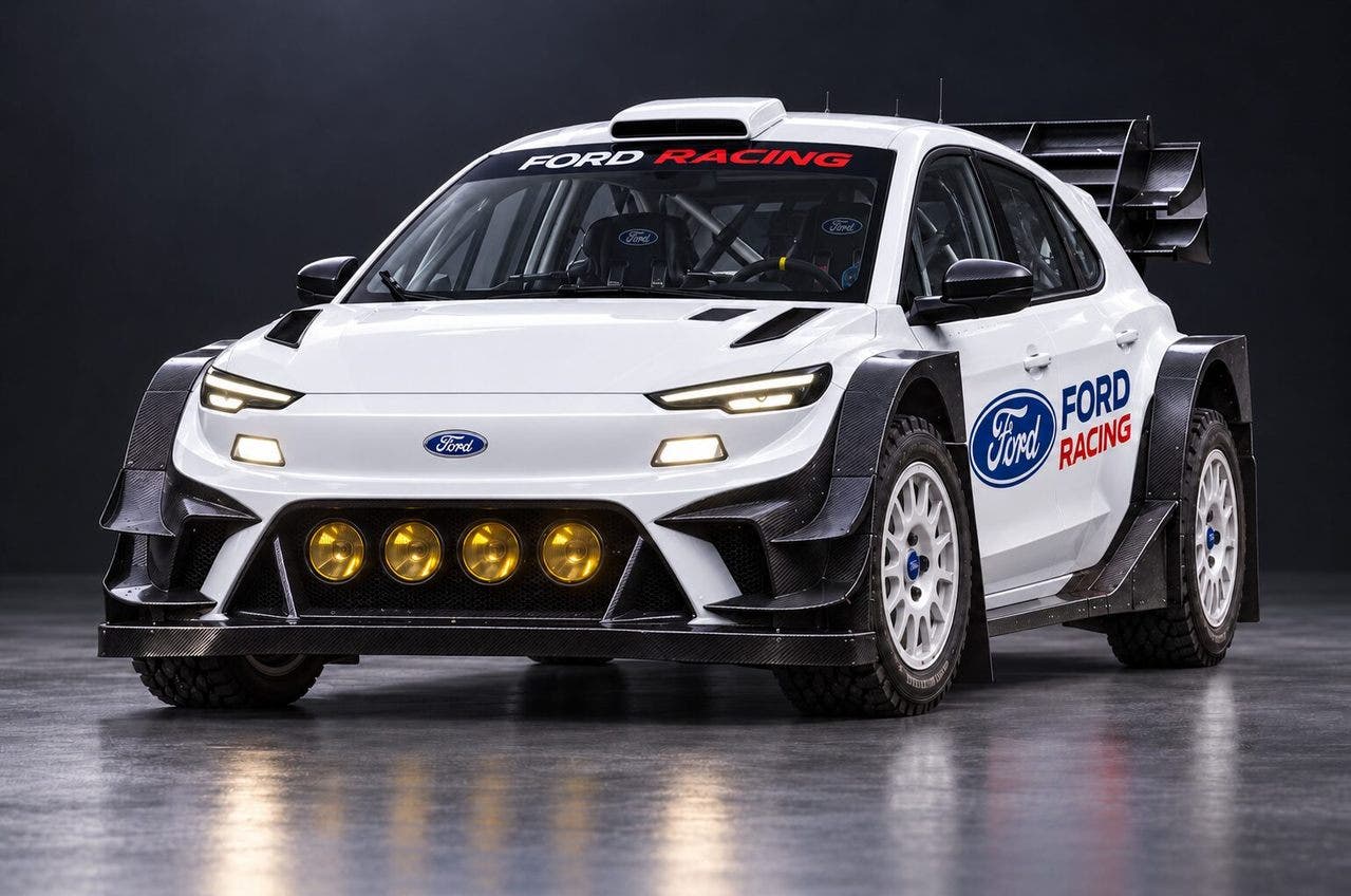 ford nel wrc, render