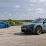 Porsche 911 e Cayenne drag race