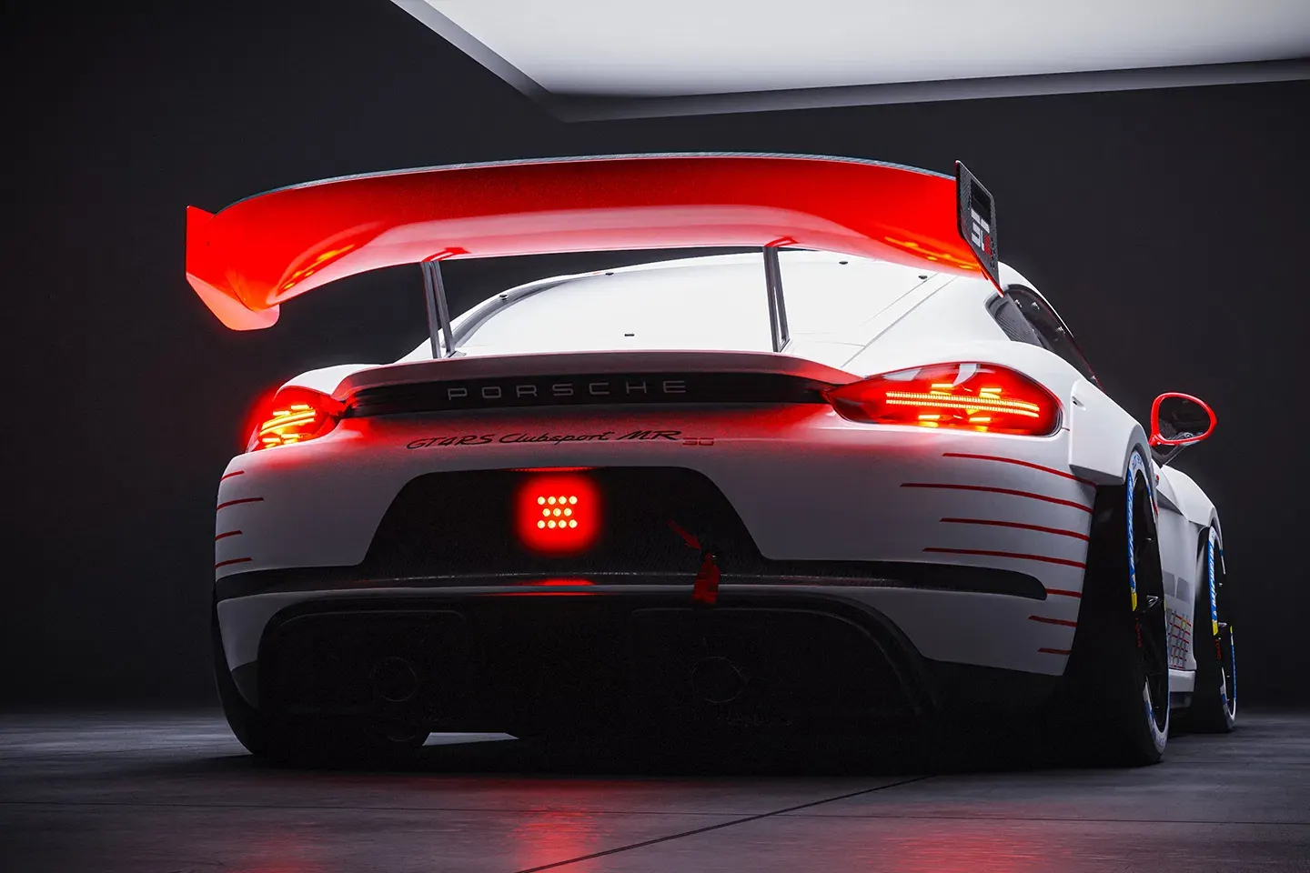 Porsche manthey 718 Cayman GT4 RS Clubsport MR 30