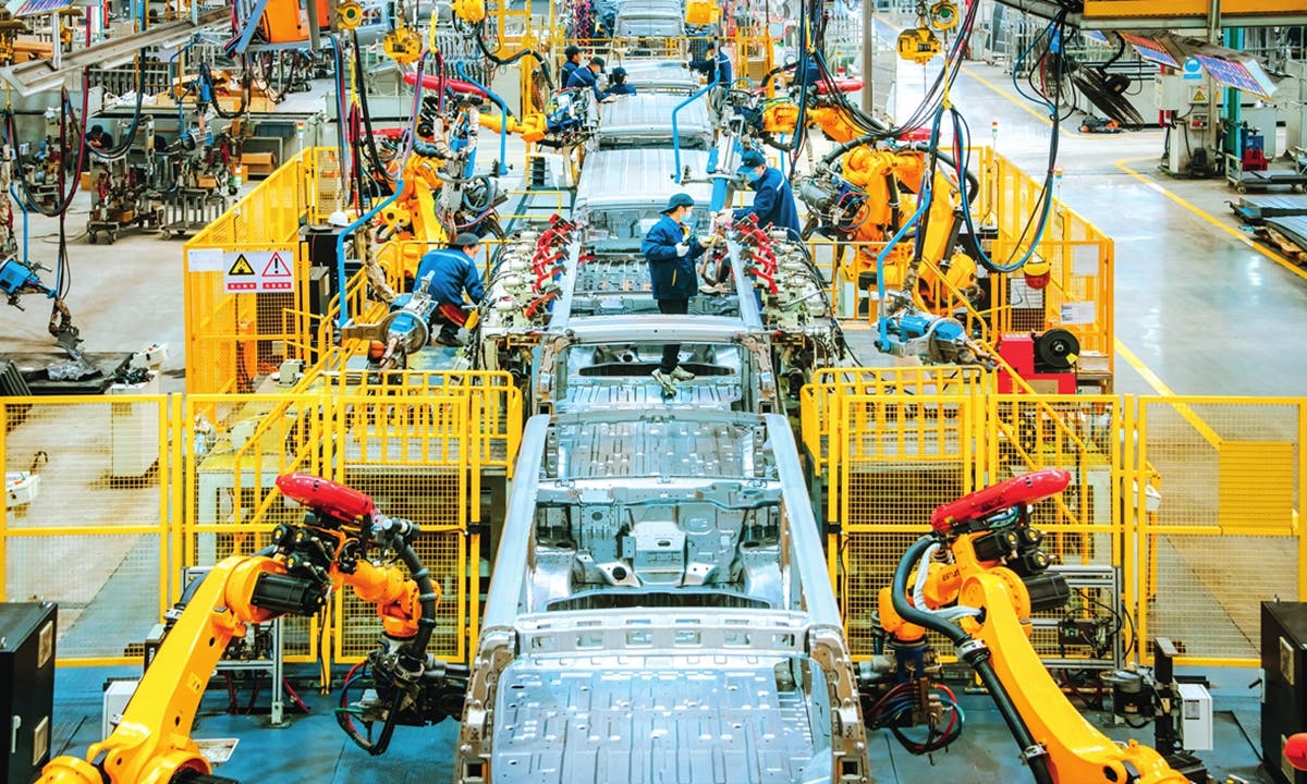 produzione auto elettrica in cina