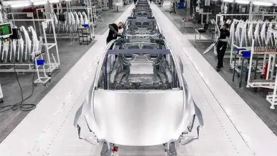 Tesla gigacasting