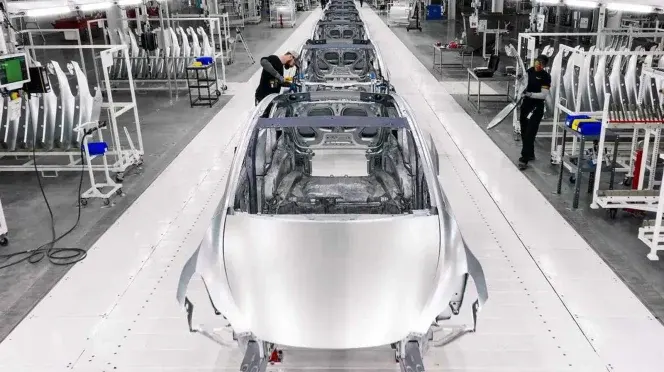 Tesla gigacasting