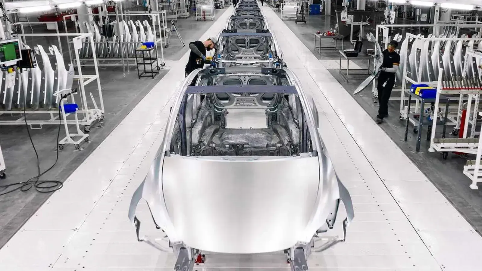 Tesla gigacasting