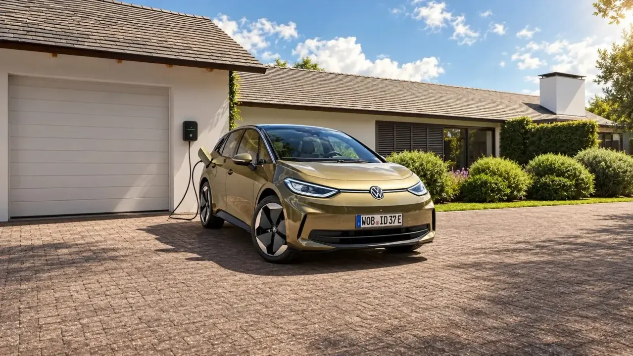 Volkswagen ID.3 elettrica in ricarica 