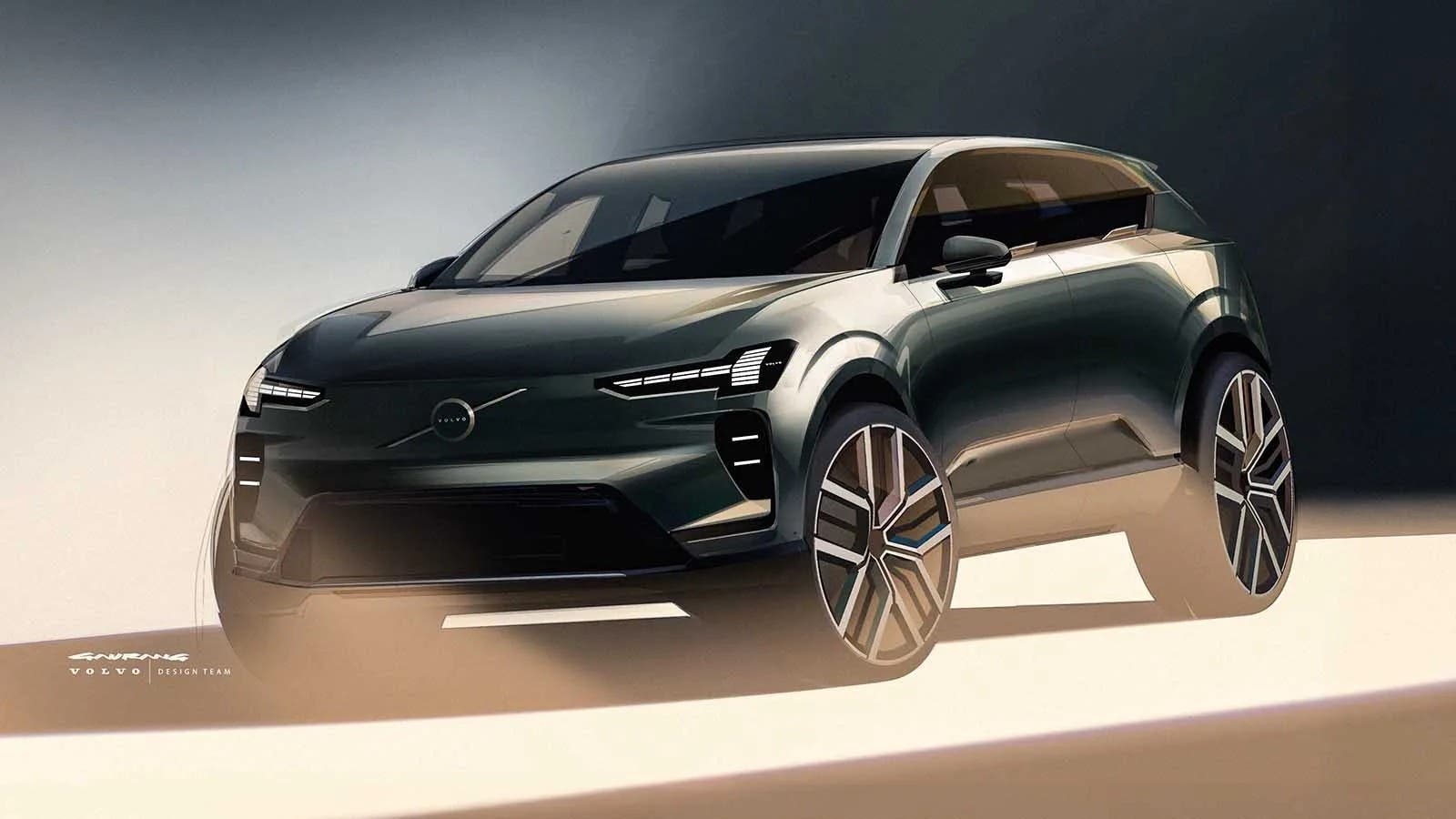 volvo ex50 render