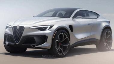Alfa Romeo SUV Coupe render