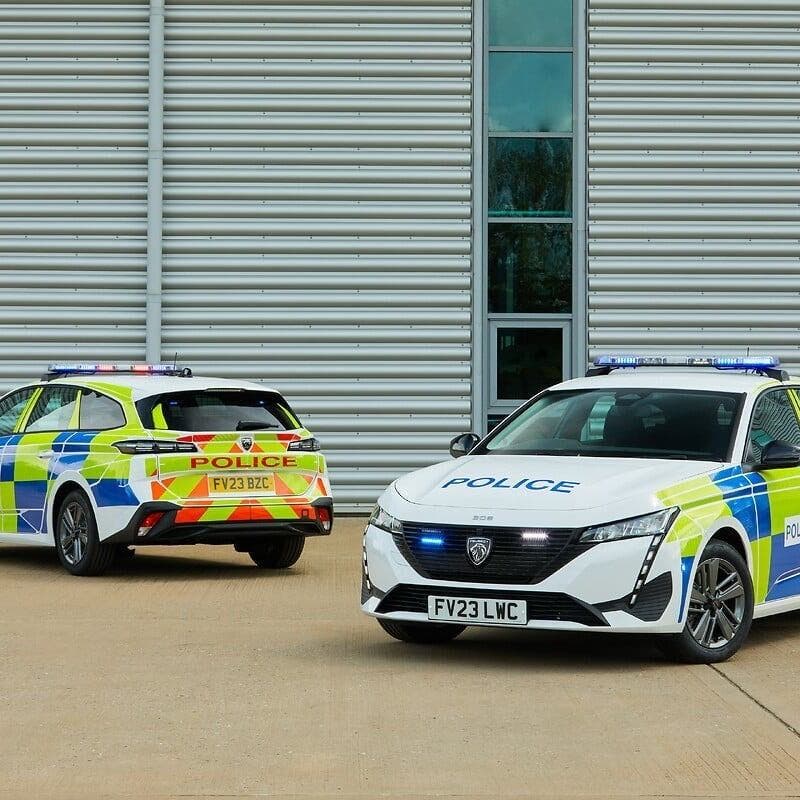 Current British Police Cars