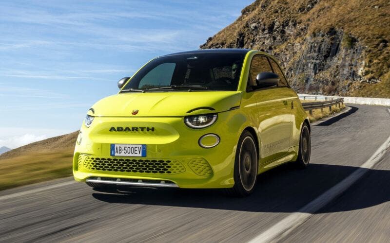 EV Fiat 500 abarth speed