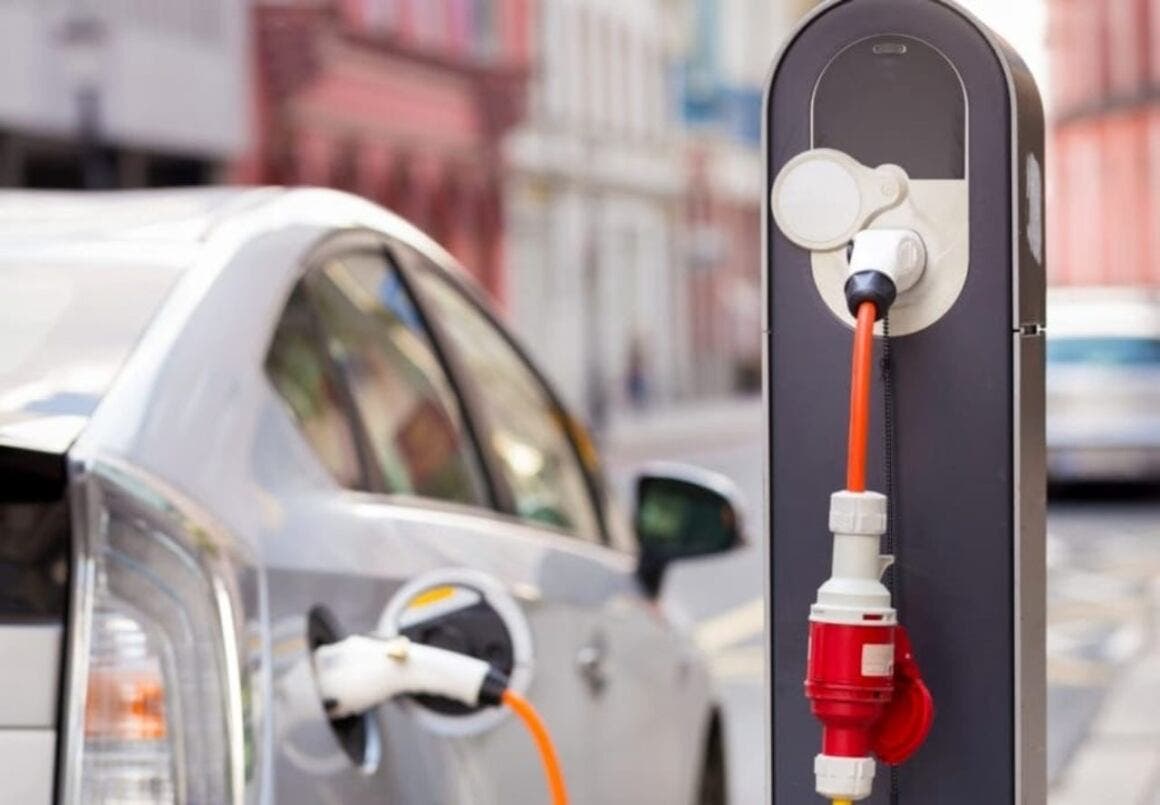 Electric car station