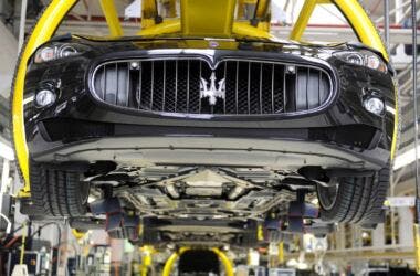 Maserati car production