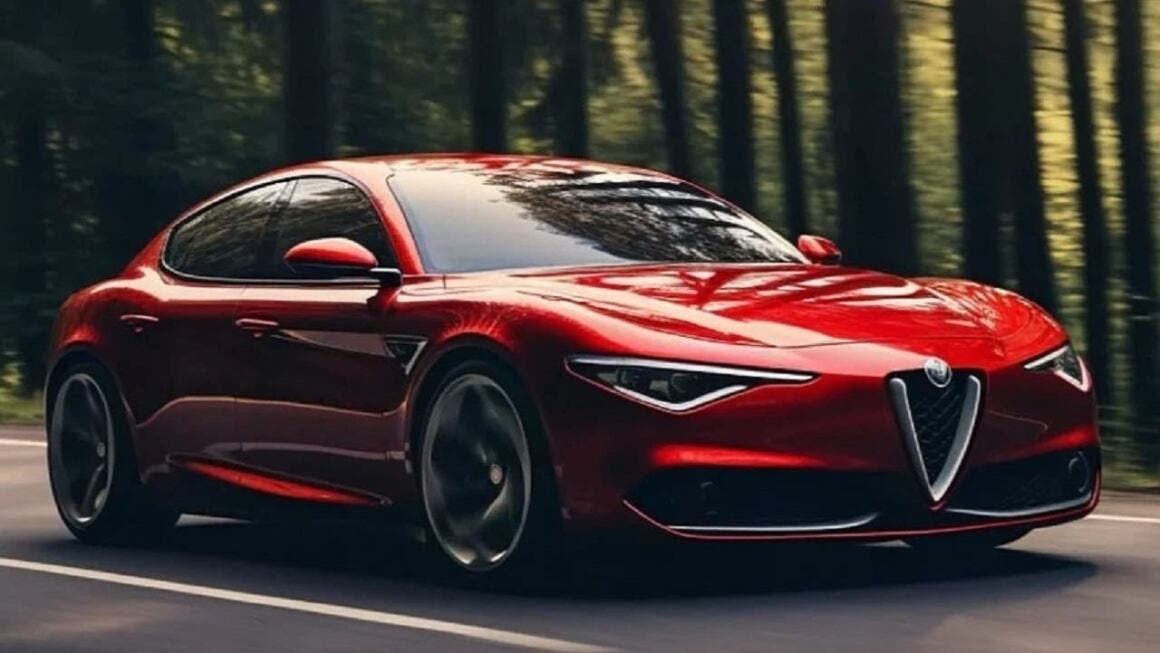 New Alfa Romeo Giulia Quadrifoglio render