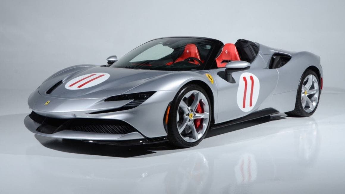 Ferrari SF90 Spider auction