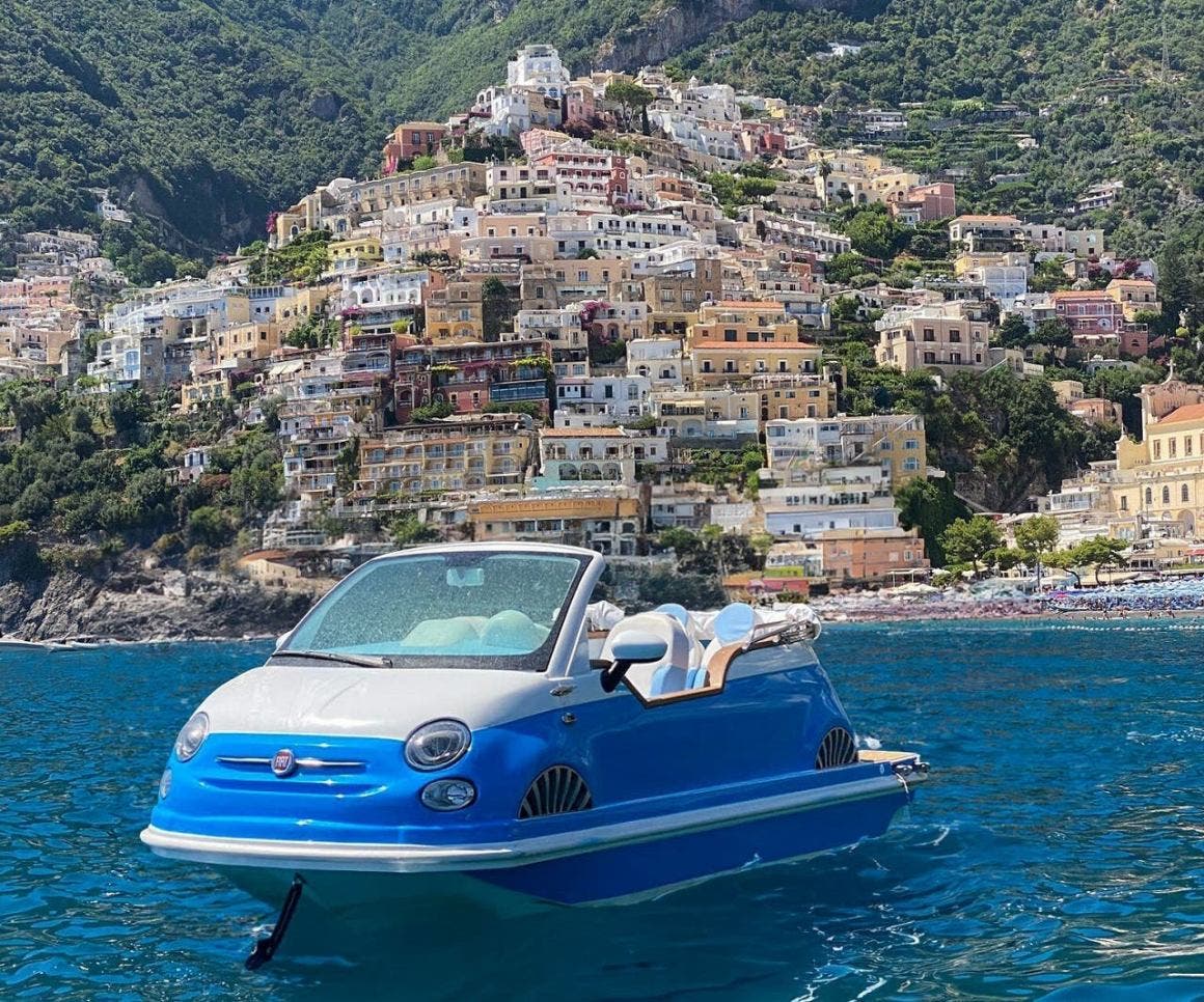 Fiat 500 boat