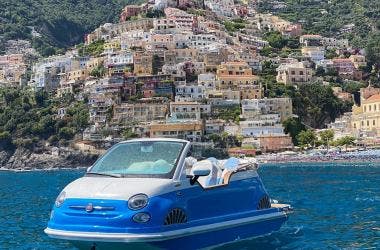 Fiat 500 boat