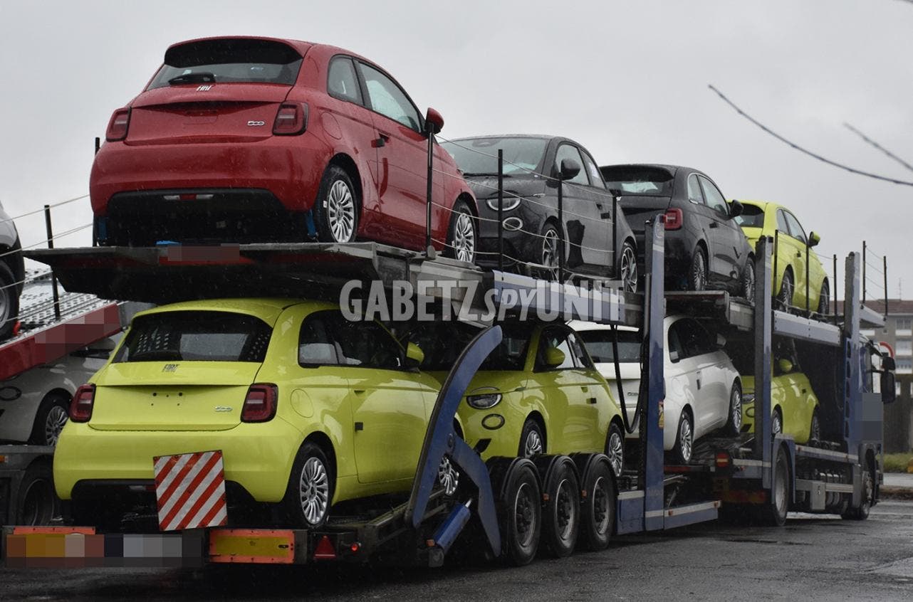 Fiat 500e Giallo Amalfi