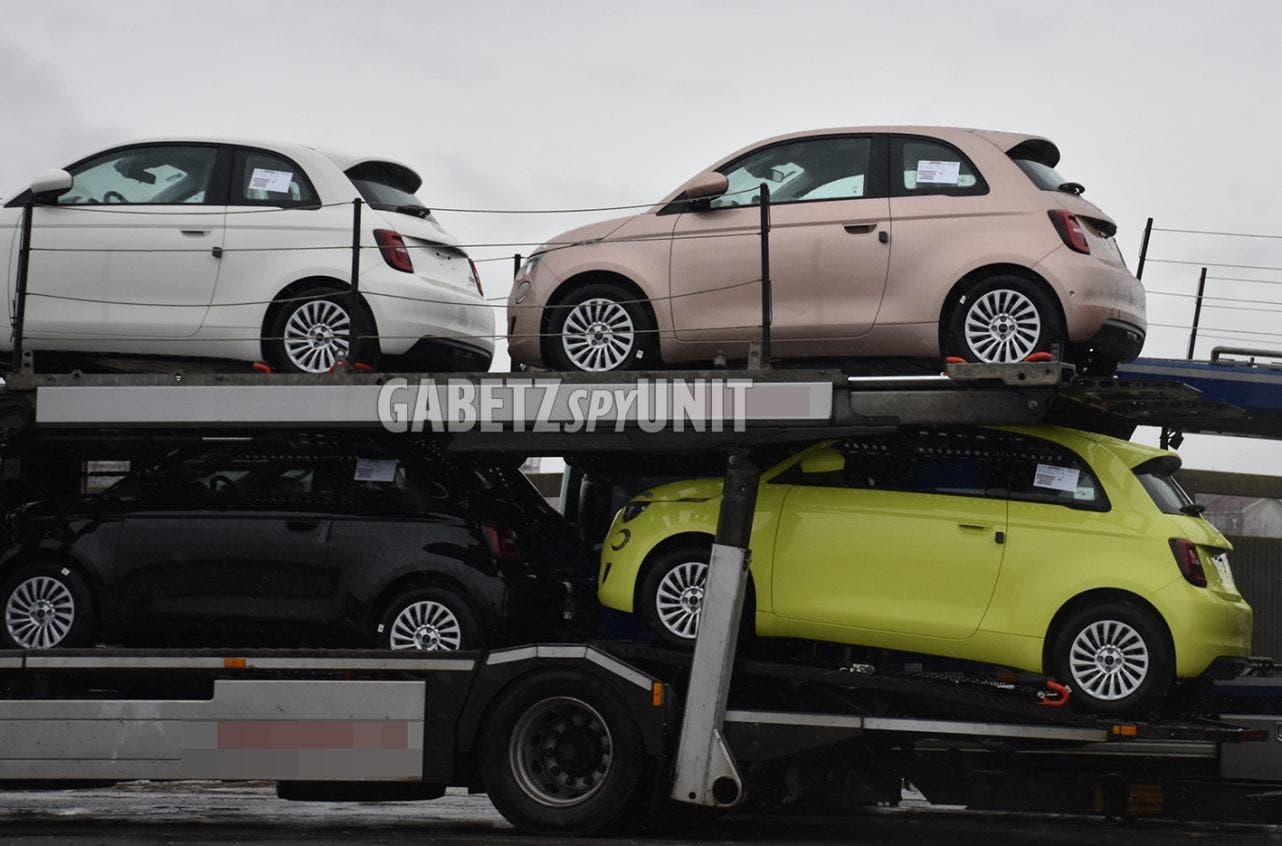 Fiat 500e Giallo Amalfi