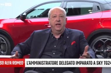 Imparato Alfa Romeo Junior interview Skytg24