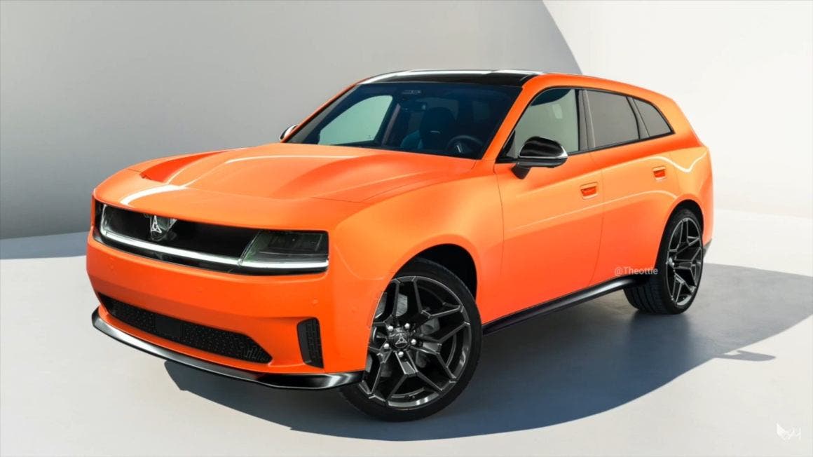 New 2026 Dodge Durango render