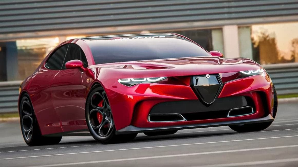 New Alfa Romeo Giulia 2026 render