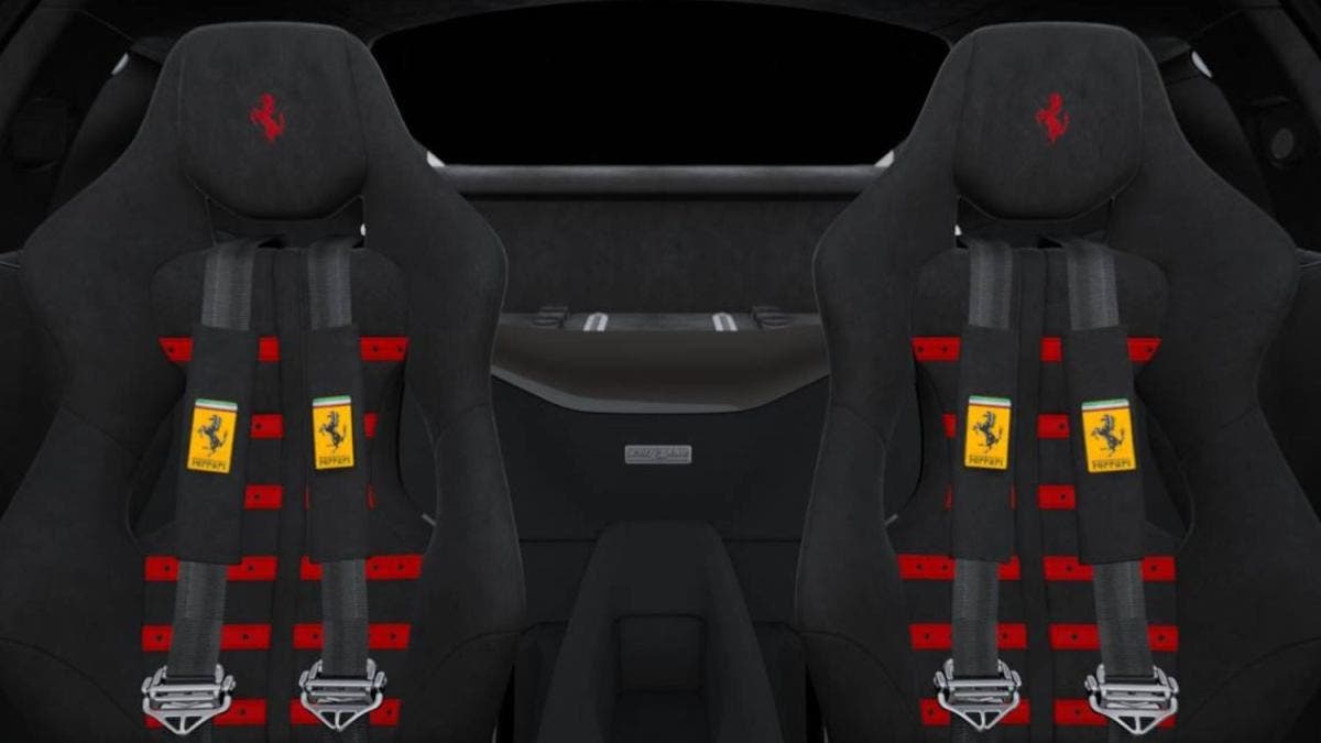 Ferrari working on four point safety belts homologated for road use ClubAlfa Global