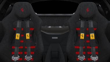 Ferrari's safety belts