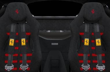 Ferrari's safety belts