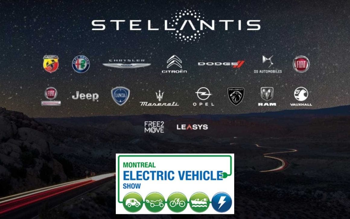 Stellantis at Montreal Electric Vehicle Show