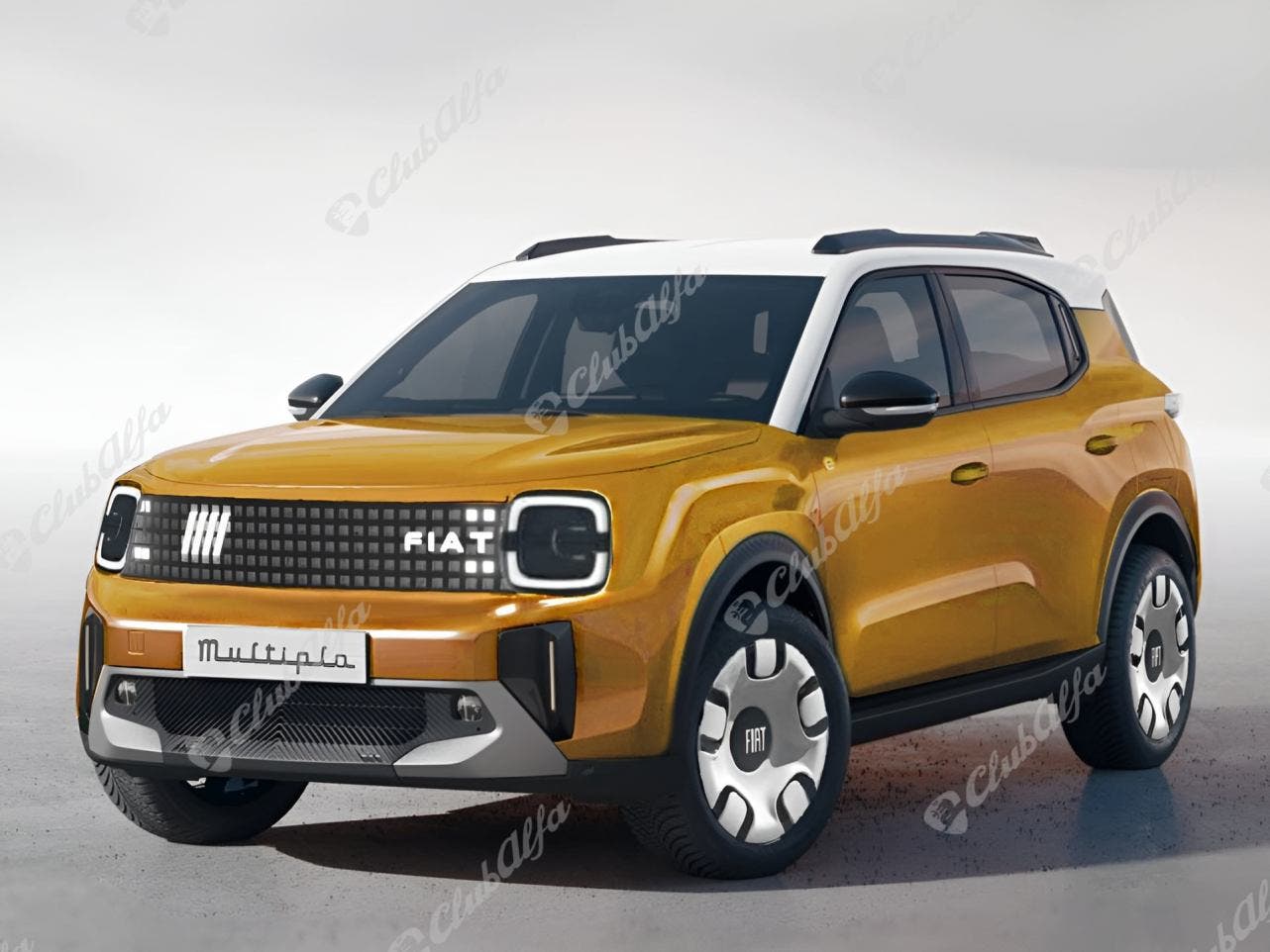 Nuova Fiat Multipla 2025 render clubalfa