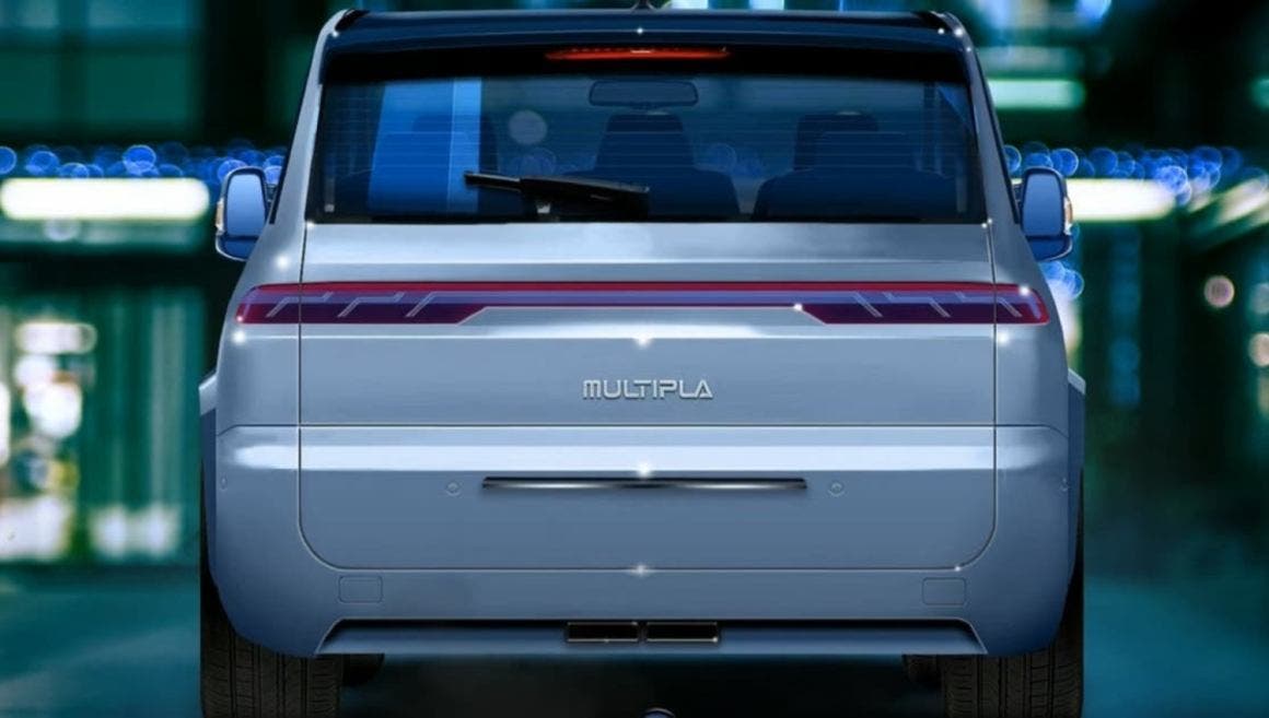 New Fiat Multipla Tommaso D'Amico render