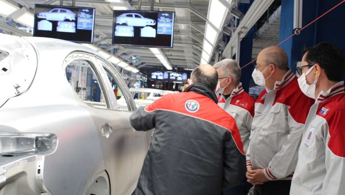 Alfa Romeo Imparato in Cassino plant