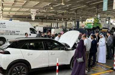 Stellantis workshop UAE