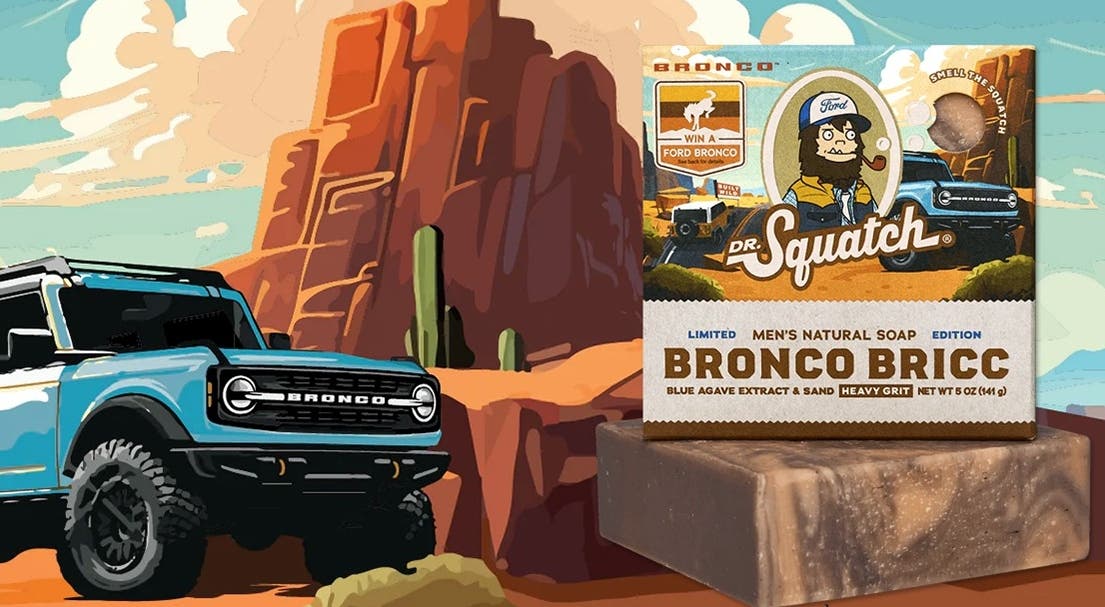 2024 Ford Bronco Dr.Squatch soap
