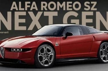 Alfa Romeo SZ avarvarii render