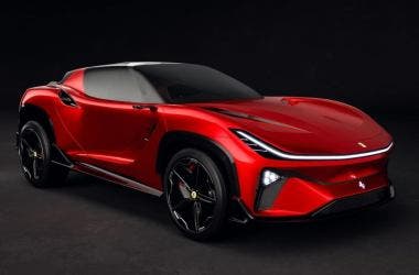 Ferrari electric render Vicenza