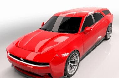 Dodge Charger Hellcat Station Wagon render