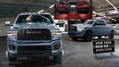 2026 Ram 2500 3500 HD render