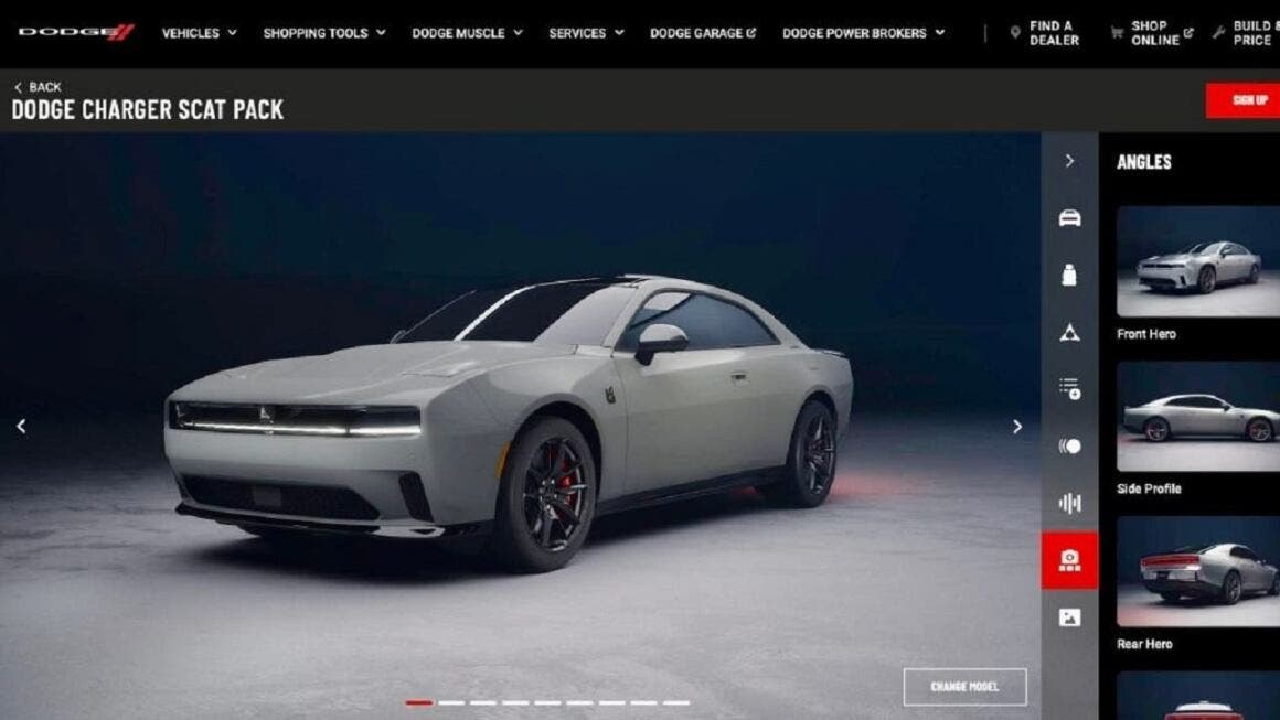 Dodge Charger Konfigurator