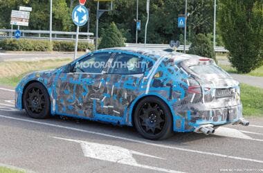 Ferrari EV spy photo