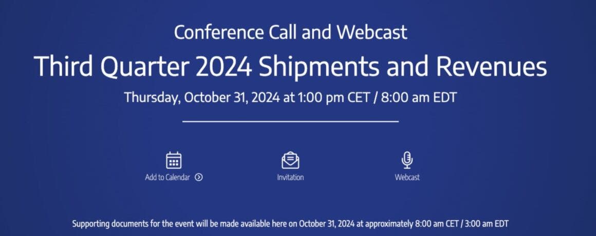 Conference Call Third Quarter 2024 Stellantis