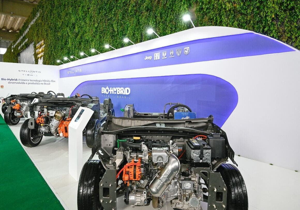 Stellantis Bio-Hybrid technology Brazil