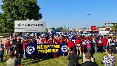 UAW Sterling Heights rallies