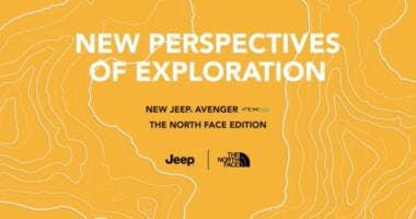 conference unveiling the Jeep Avenger 4xe The North Face edition