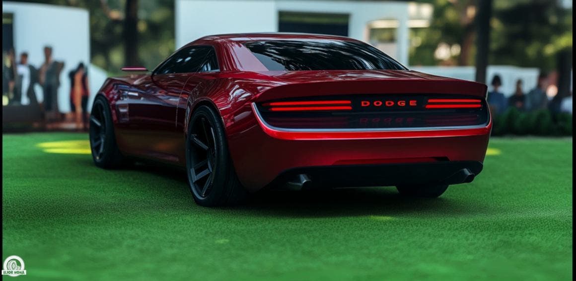 Dodge Challenger 2025 designed by artificial intelligence ClubAlfa Global