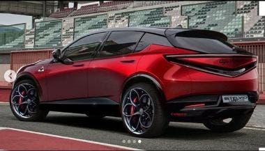New Alfa Romeo Stelvio render