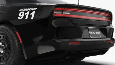 2026 Dodge Charger Daytona Pursuit 3D Rendering