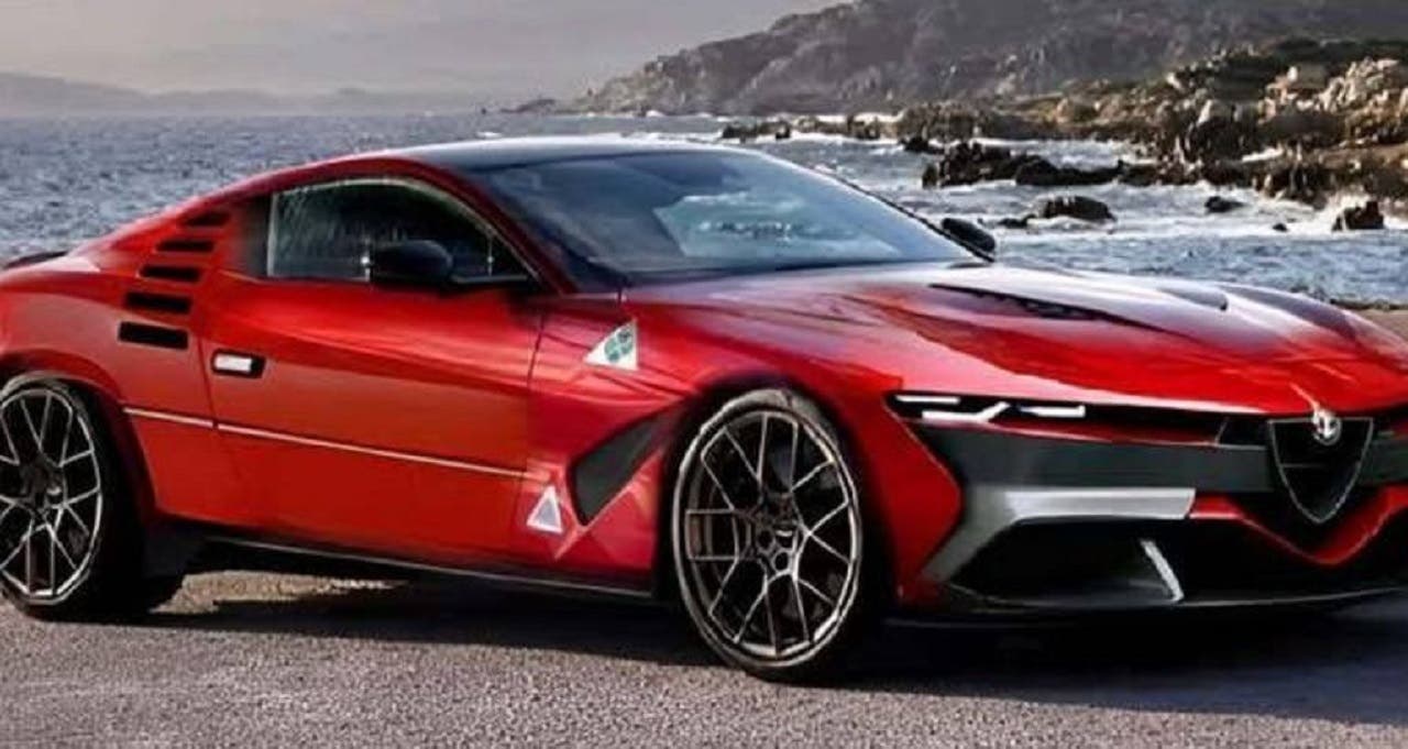 New Alfa Romeo Montreal: a render shows what it might look like