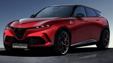 New Alfa Romeo Stelvio render 2025